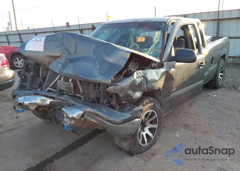 2002 Chevrolet Silverado 1500 Ls from USA, damaged, VIN 2GCEC19T021369061